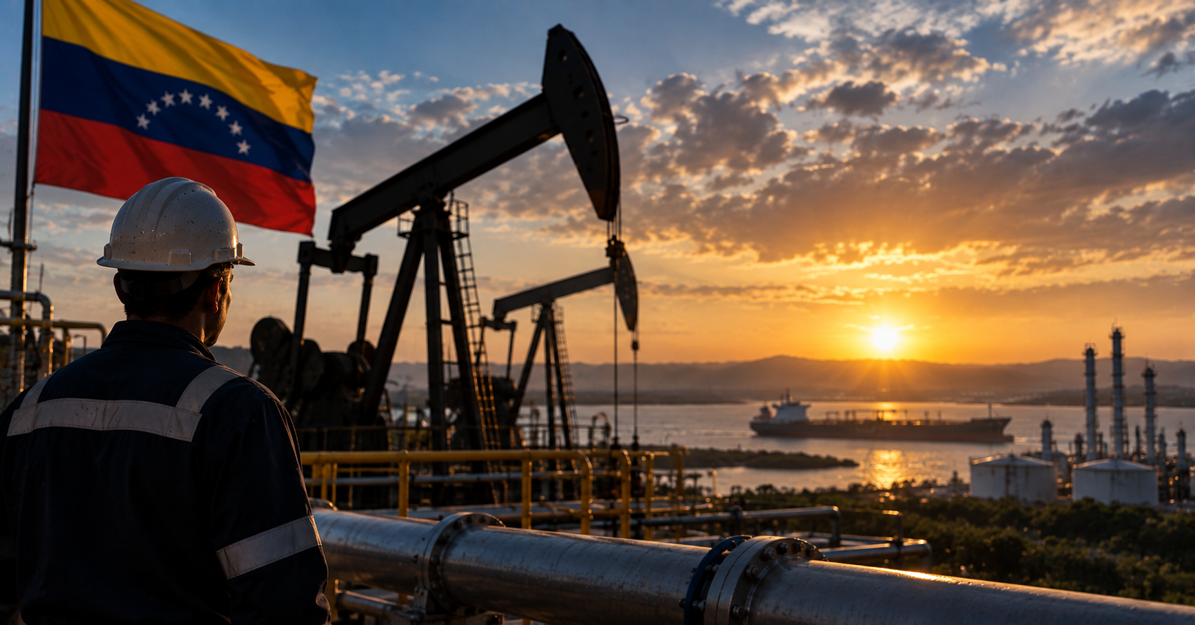 LA PRODUCCIÓN PETROLERA DE VENEZUELA SE ESTABILIZA EN AGOSTO EN MEDIO DE NUEVOS ACUERDOS CON FIRMAS DE EE. UU.