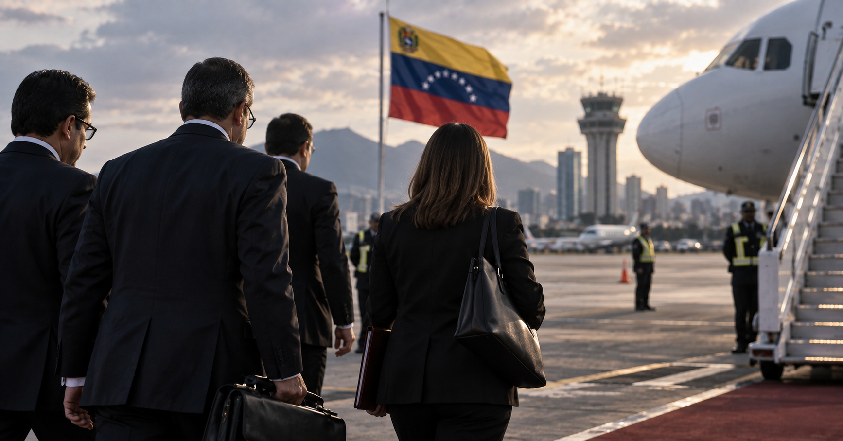 DELEGACIÓN DE LA AN 2015 LLEGA A VENEZUELA PARA NEGOCIAR LA REFORMA JUDICIAL