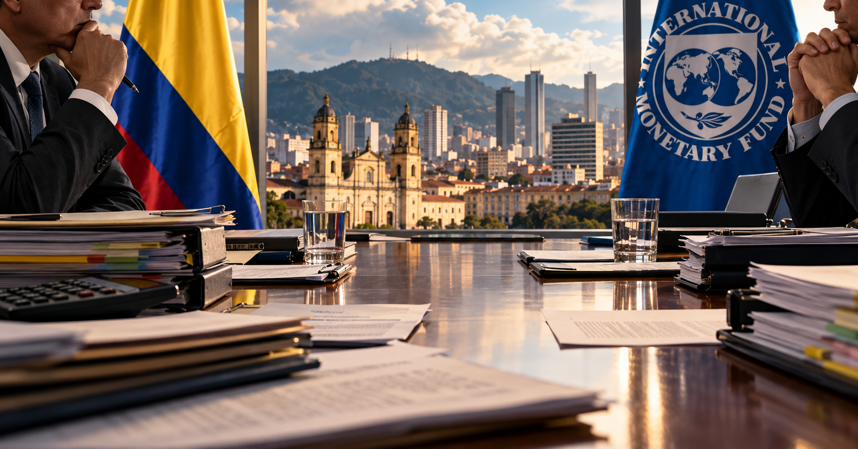 COLOMBIA BUSCA UN ACUERDO CON EL FMI ANTE LA CRISIS FISCAL