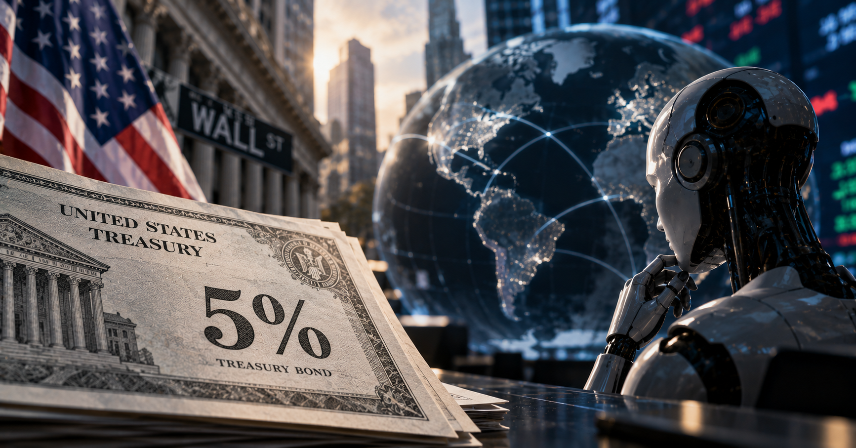 BONOS AL 5 % Y NUEVAS DUDAS SOBRE LA INTELIGENCIA ARTIFICIAL MARCAN EL PULSO DE LOS MERCADOS GLOBALES
