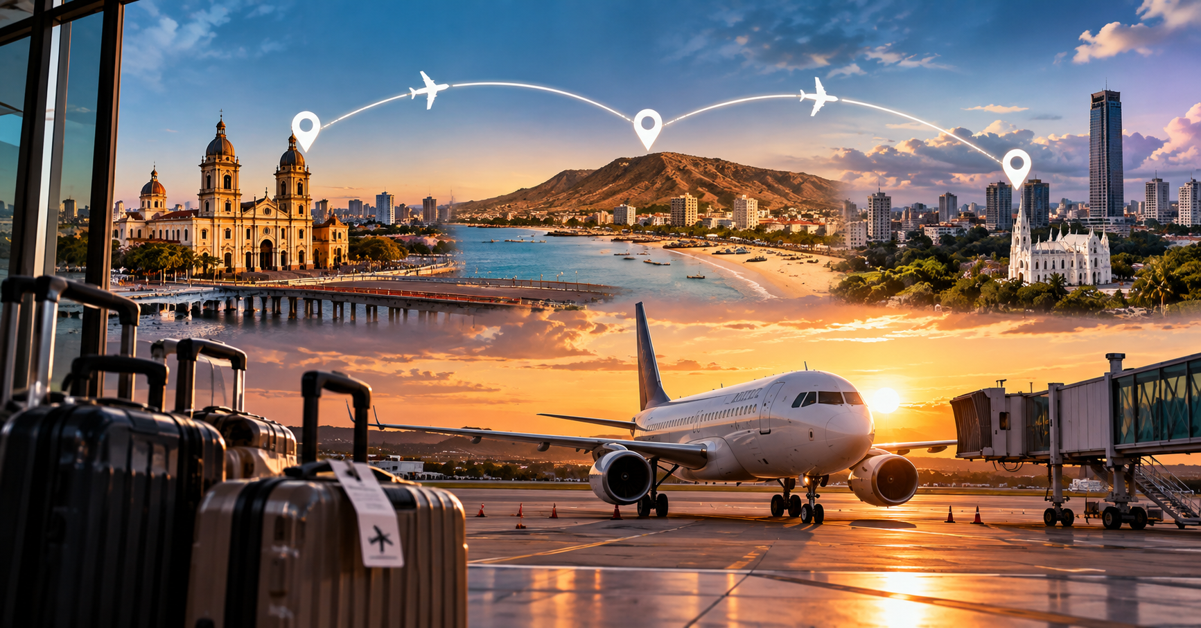 VENEZUELA Y COLOMBIA SUMAN NUEVA RUTA AÉREA ENTRE MARACAIBO, RIOHACHA Y CALI