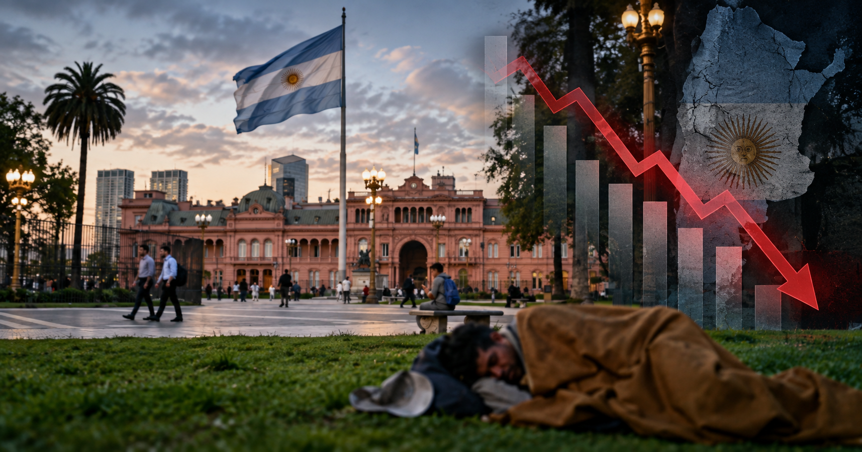 LA ECONOMÍA ARGENTINA SE CONTRAE 0,6 % EN EL SEGUNDO TRIMESTRE