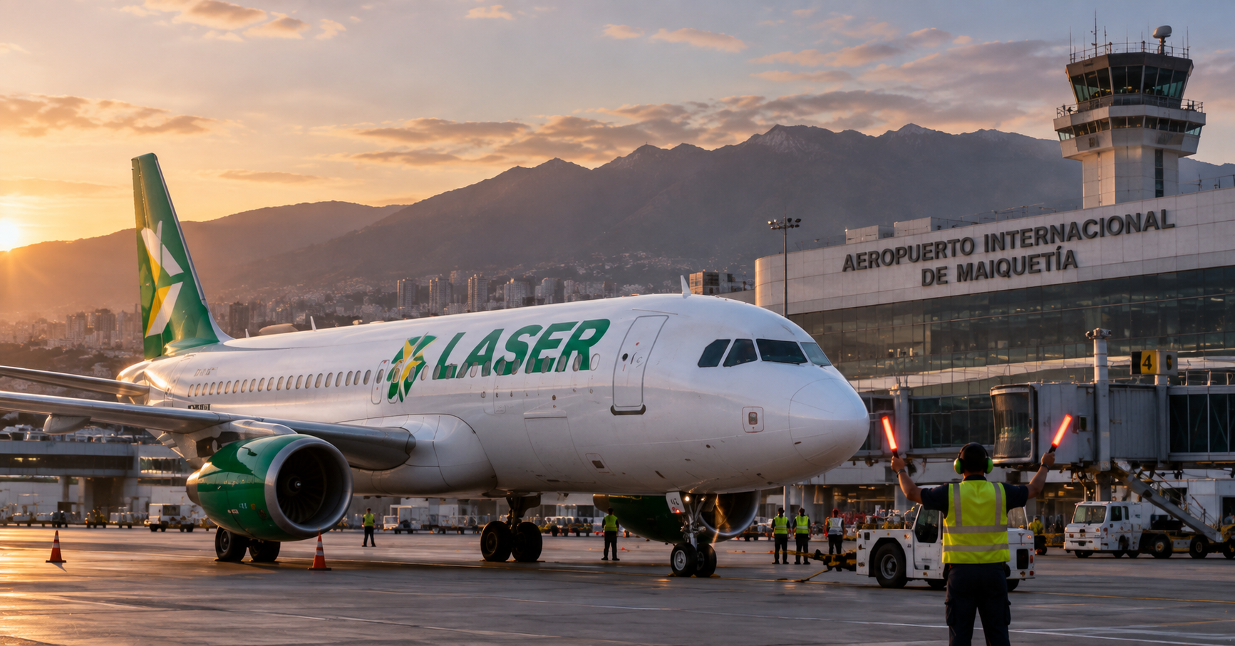LASER AIRLINES VUELVE A DESPEGAR DESDE MAIQUETÍA