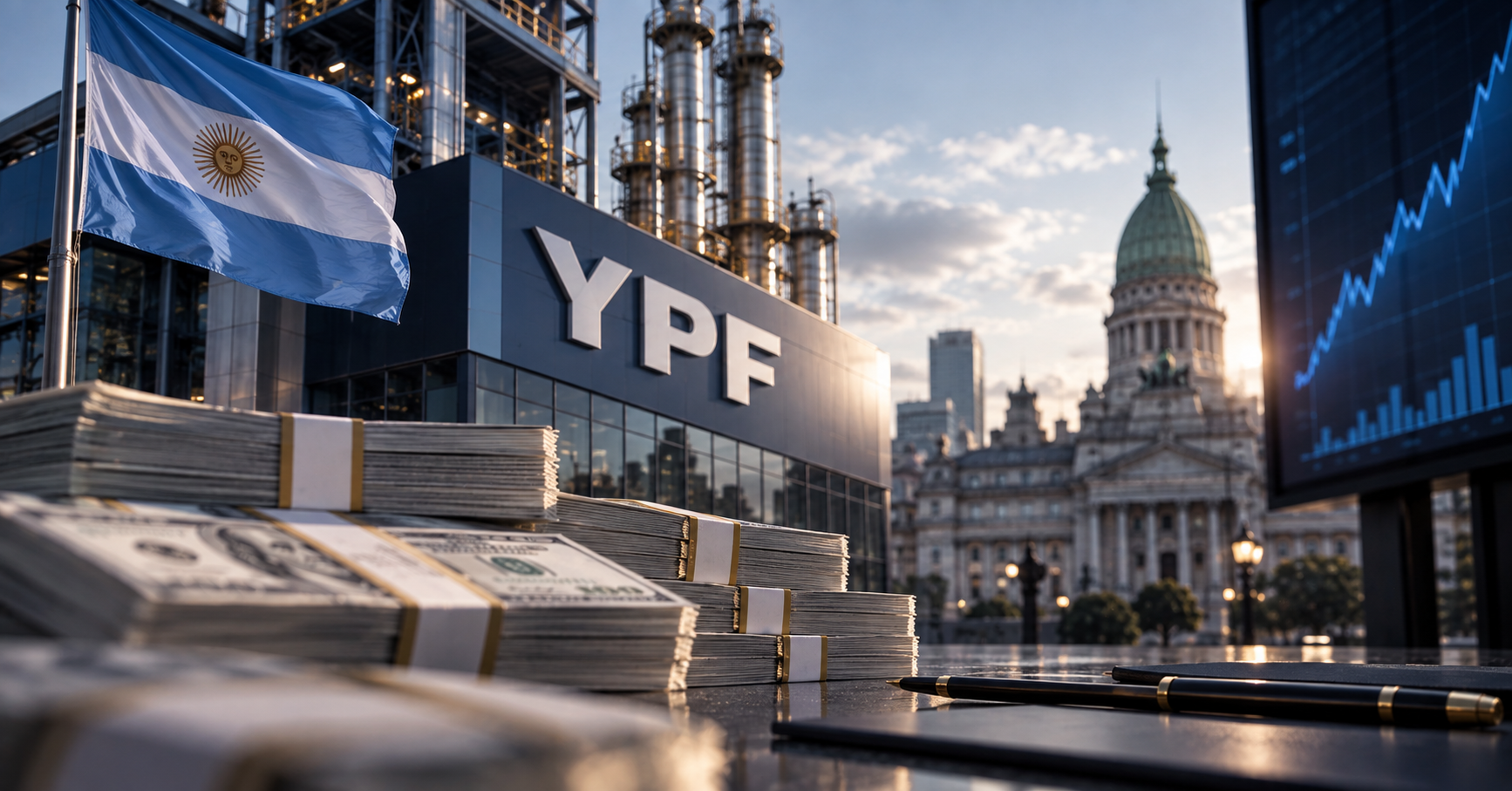YPF CONCRETA UNA COLOCACIÓN HISTÓRICA DE DEUDA POR 1.200 MILLONES DE DÓLARES EN ARGENTINA