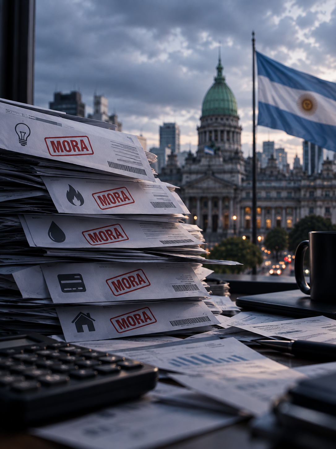 CASI 6 MILLONES DE HOGARES ESTÁN EN MORA CON SUS DEUDAS EN ARGENTINA
