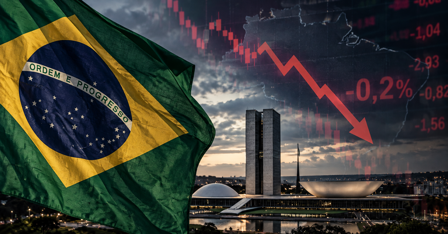 LA ACTIVIDAD ECONÓMICA DE BRASIL PROFUNDIZA SU DESACELERACIÓN EN JULIO Y CAE UN 0,2 %