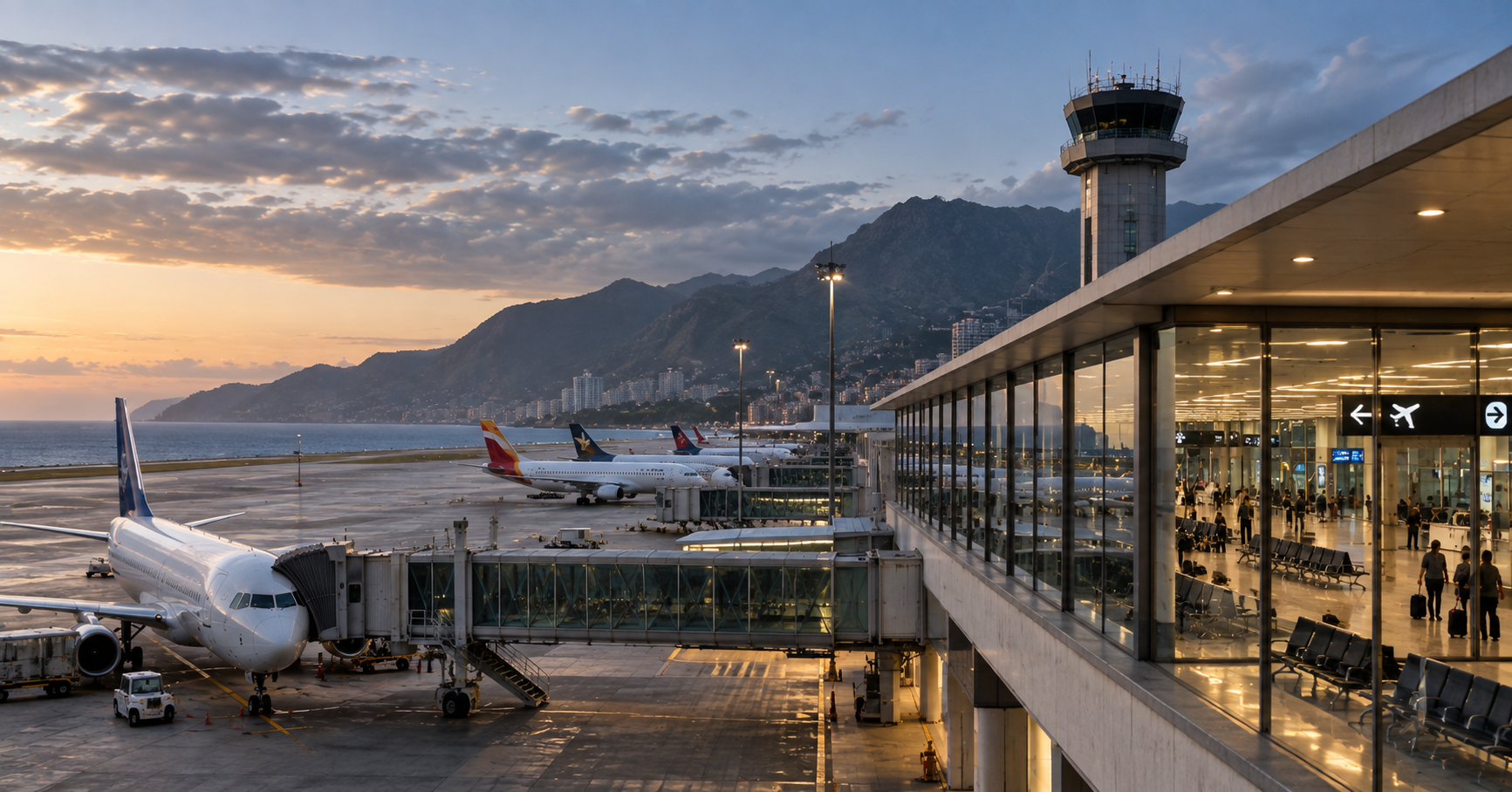 EL PRINCIPAL AEROPUERTO DE VENEZUELA OPERA AL 48 % DE SU CAPACIDAD A PESAR DEL AUMENTO DE VUELOS INTERNACIONALES