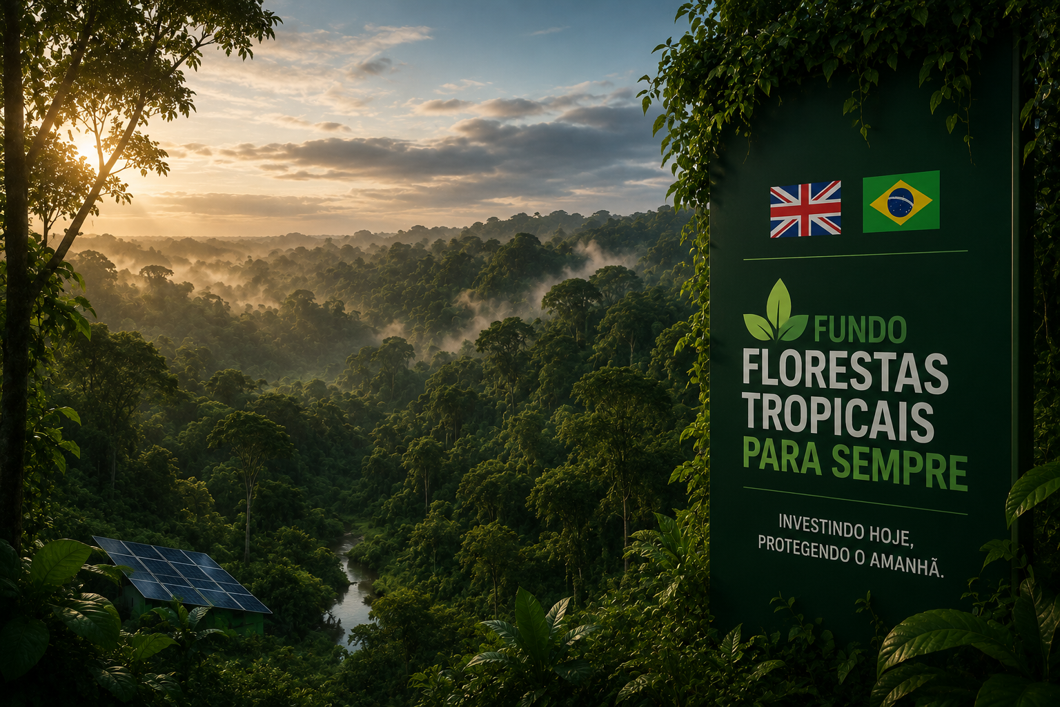 REINO UNIDO ANUNCIA MILLONARIA INVERSIÓN PARA EL FUNDO FLORESTAS TROPICAIS PARA SEMPRE CREADO POR BRASIL
