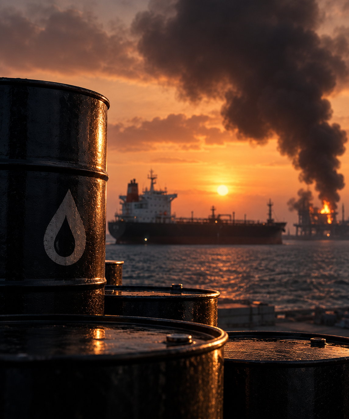 EL PETRÓLEO SUPERA LOS 98 DÓLARES TRAS ATAQUES A PETROLEIROS EN ORIENTE MEDIO