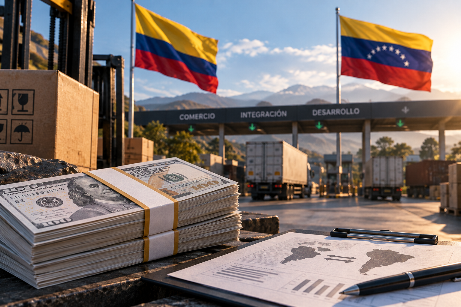 BANCÓLDEX INYECTA $100 MILLONES PARA FOMENTAR EL COMERCIO ENTRE COLOMBIA Y VENEZUELA