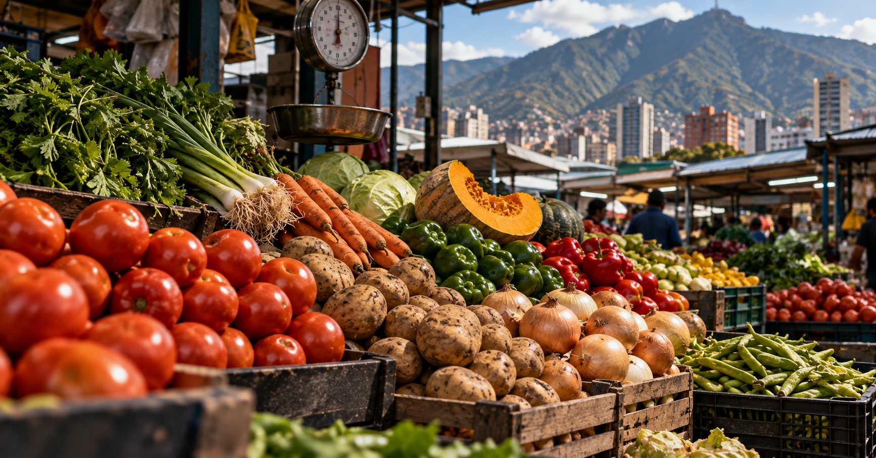 PRECIOS DE HORTALIZAS EN CARACAS SUBEN HASTA 100 % EN MERCADOS MUNICIPALES