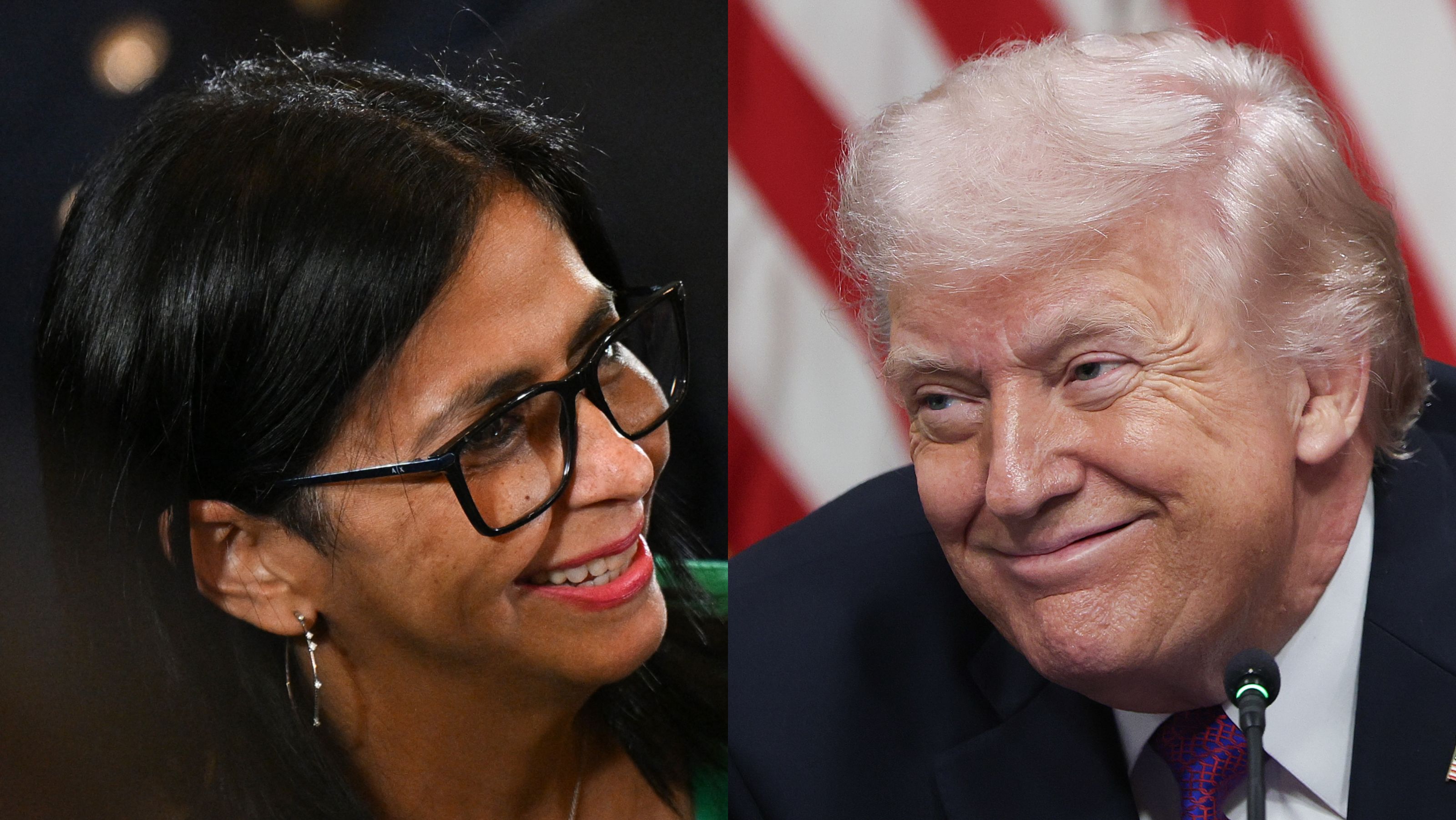 LA CASA BLANCA CONFIRMA REUNIÓN DE TRUMP Y DELCY RODRÍGUEZ EL MARTES EN NUEVA YORK