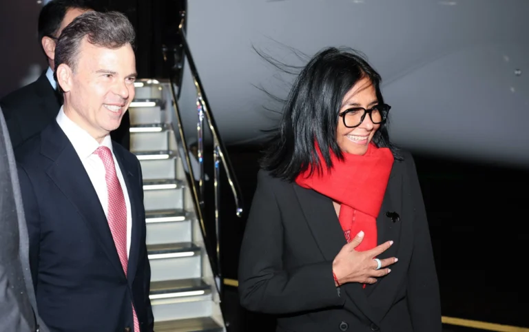 DELCY RODRÍGUEZ LLEGA A EE. UU. PARA REUNIRSE CON DONALD TRUMP