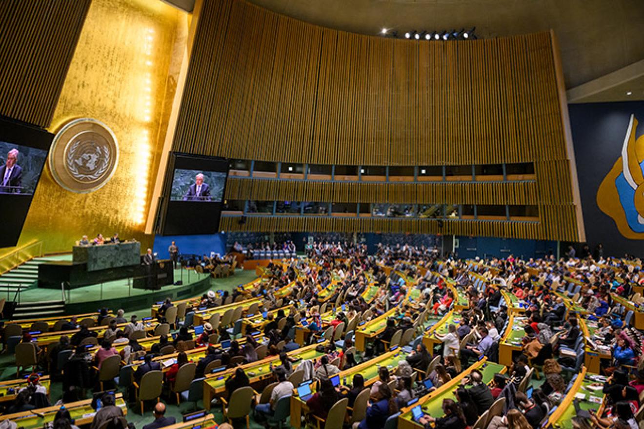 INICIA LA ASAMBLEA GENERAL DE LA ONU EN MEDIO DE TENSIONES GLOBALES