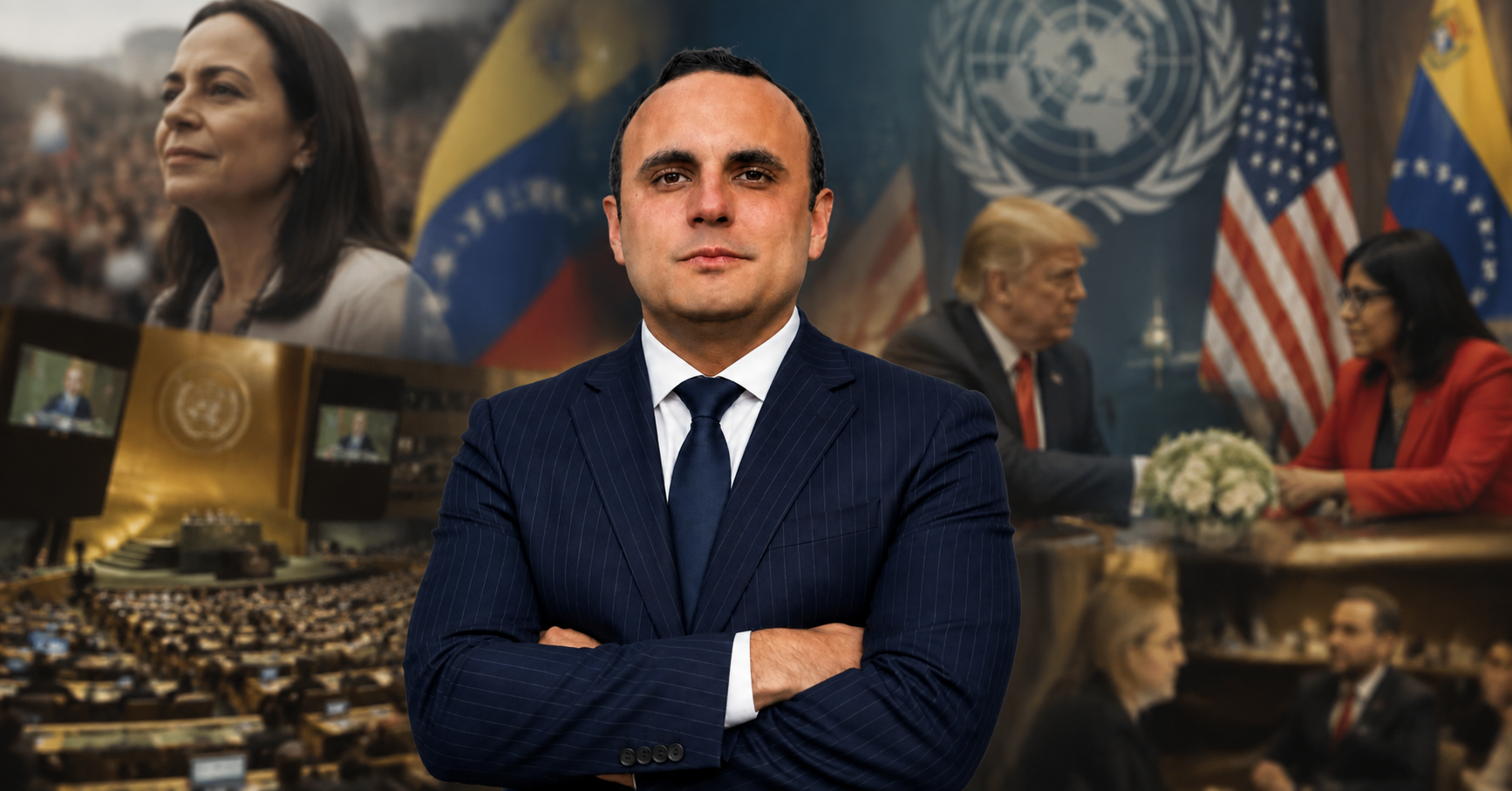"LA IMAGEN DE DELCY SE FORTALECE EN LA ONU" PABLO QUINTERO