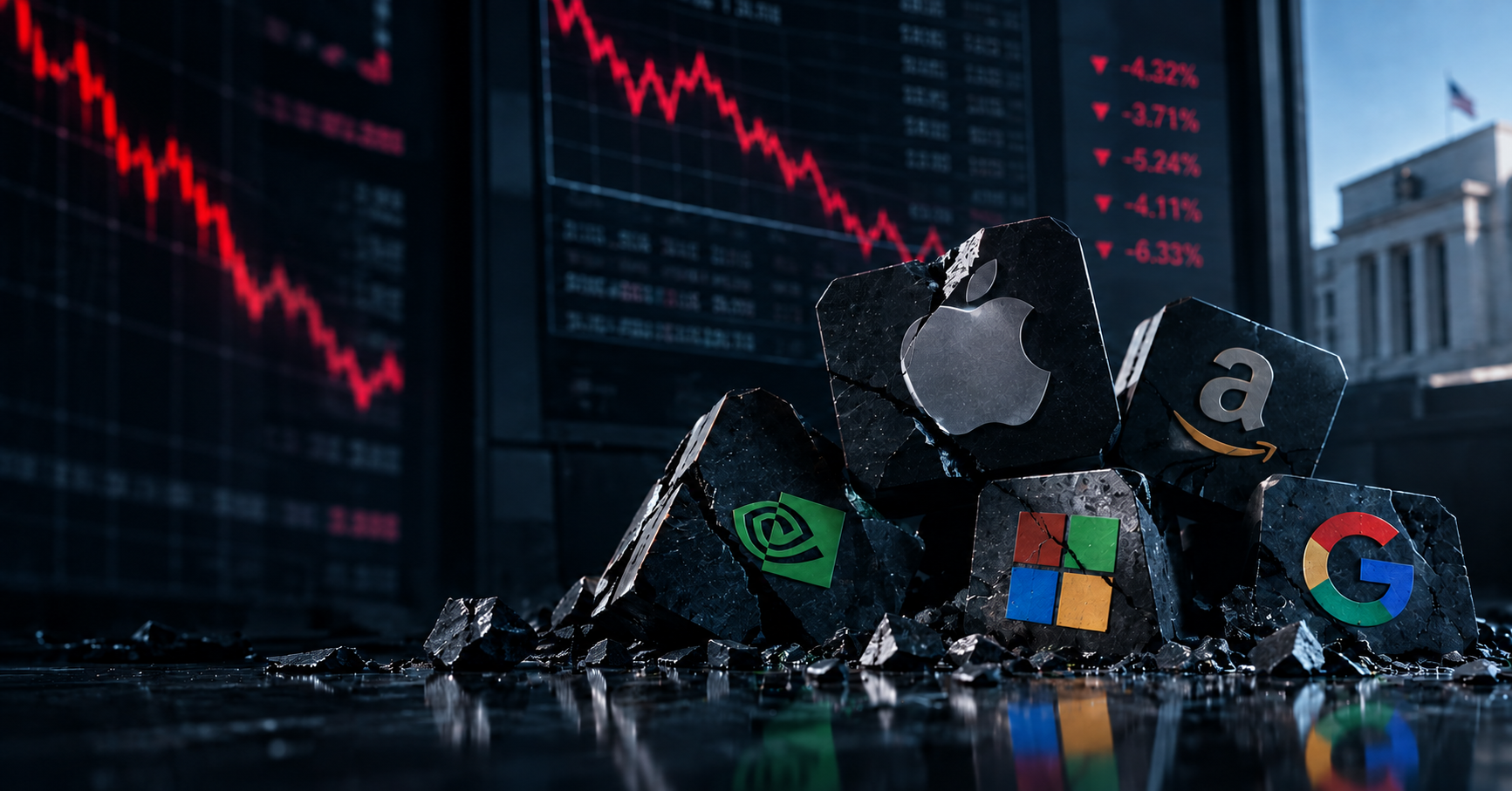 LA CAÍDA DE LAS GIGANTES DE TECNOLOGÍA
