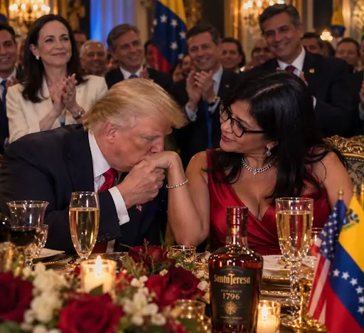 LA CITA DEL AÑO: DELCY RODRÍGUEZ Y DONALD TRUMP