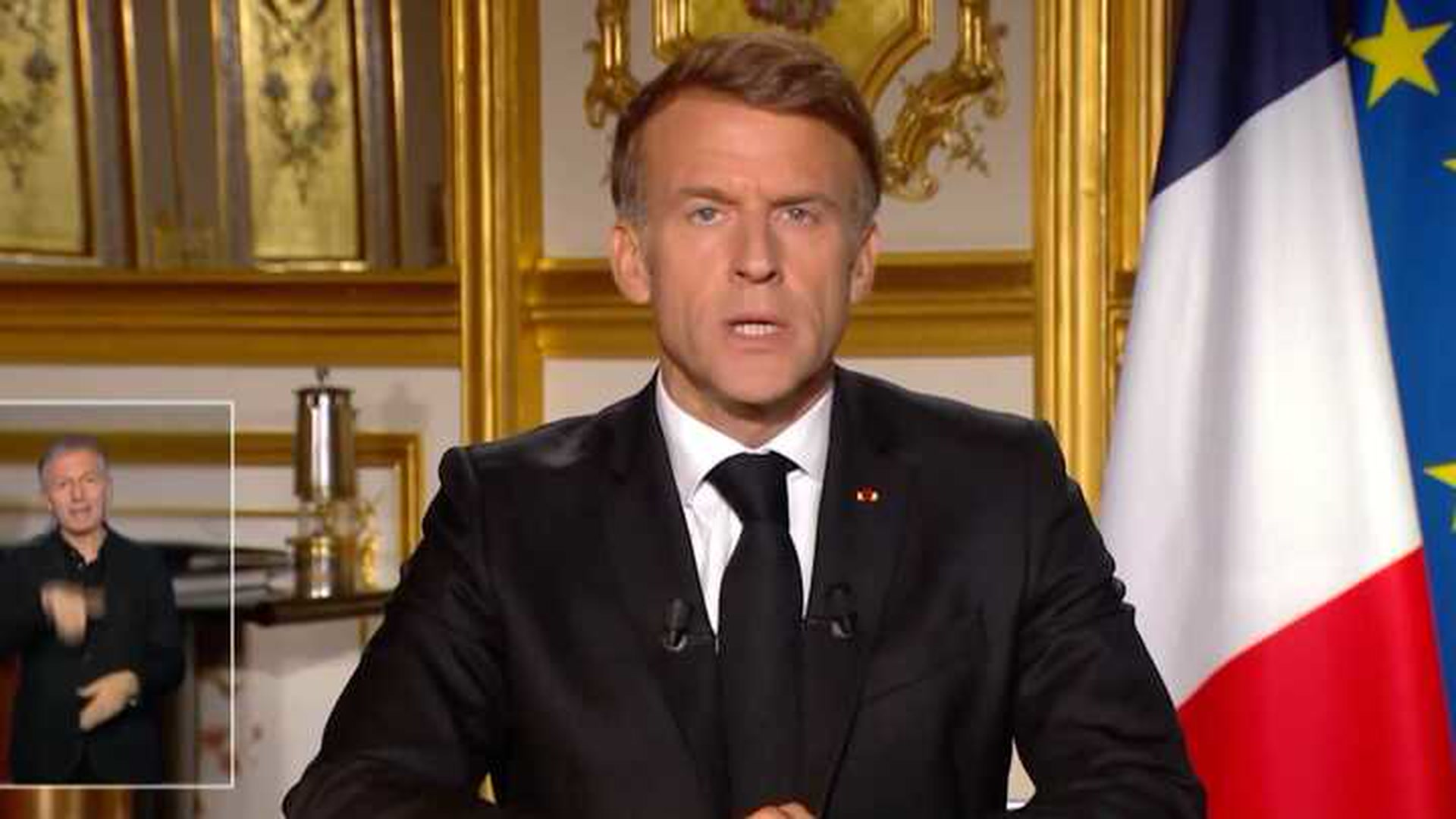 Macron pide orden tras una jornada de protestas con 1.800 detenidos en Francia