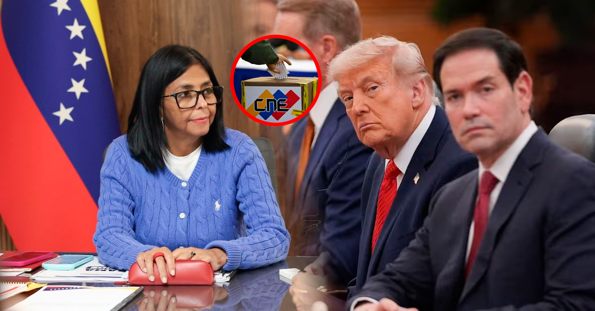 EE. UU. prevé forzar la salida de Delcy Rodríguez de la presidencia en 2027