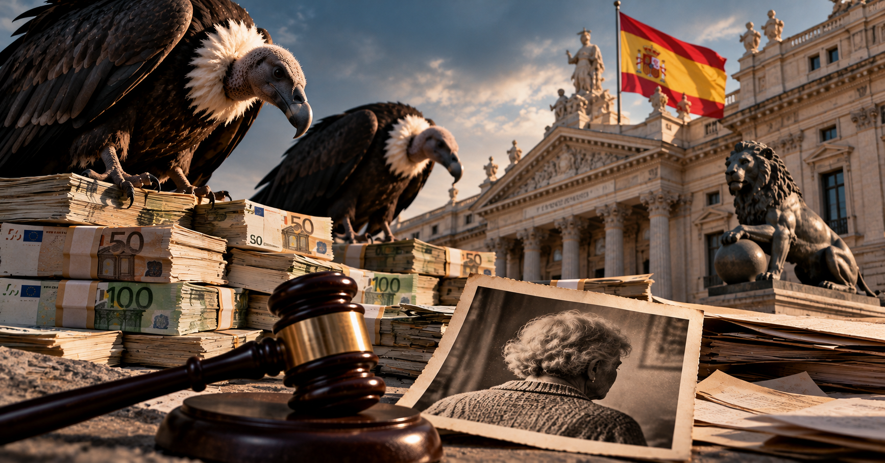 ¡Los fondos buitre ganan y la abuela sobraba! La vergüenza del caso Maricarmen