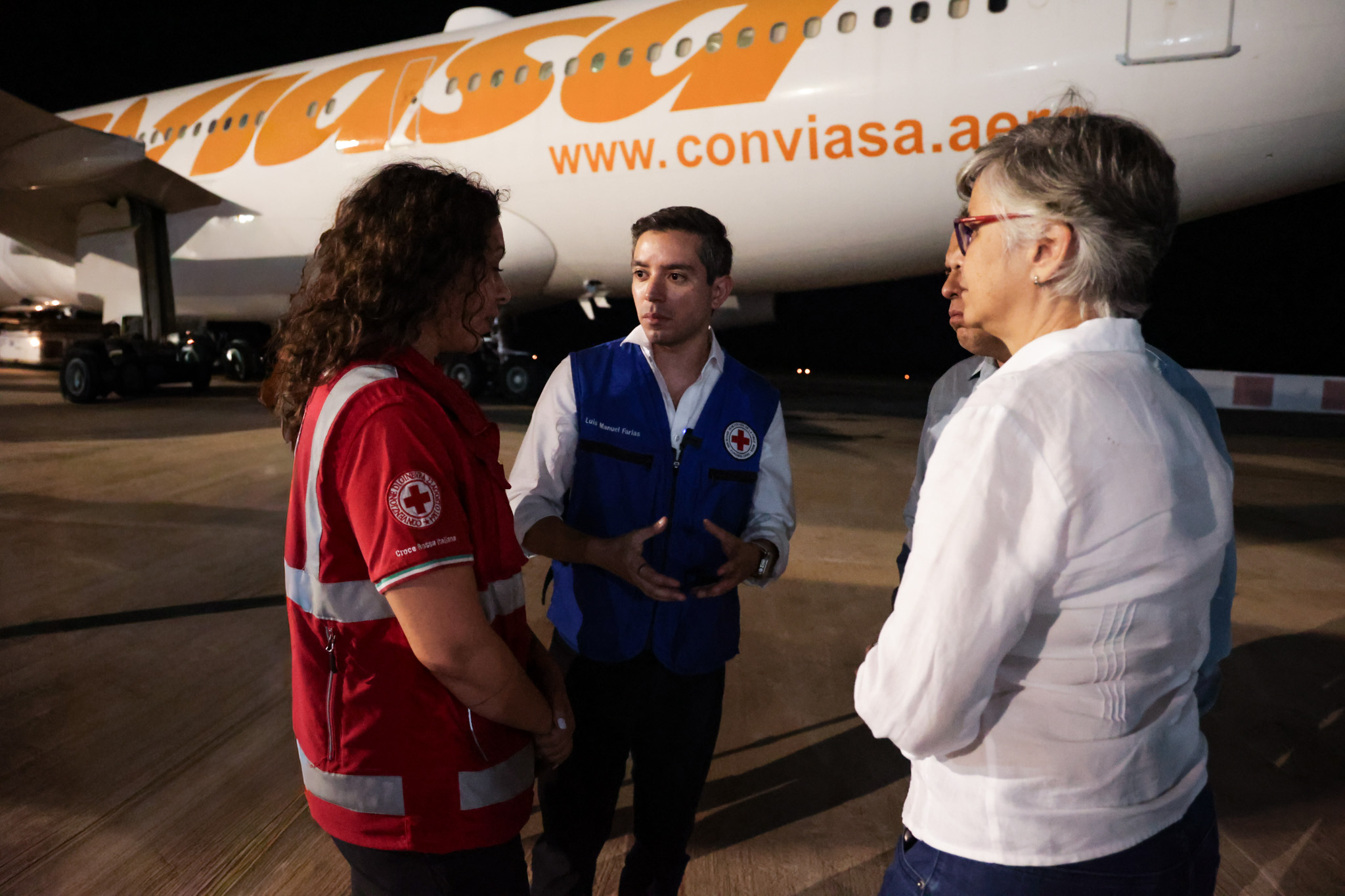 Cruz Roja Venezolana recibió medicamentos donados por Italia