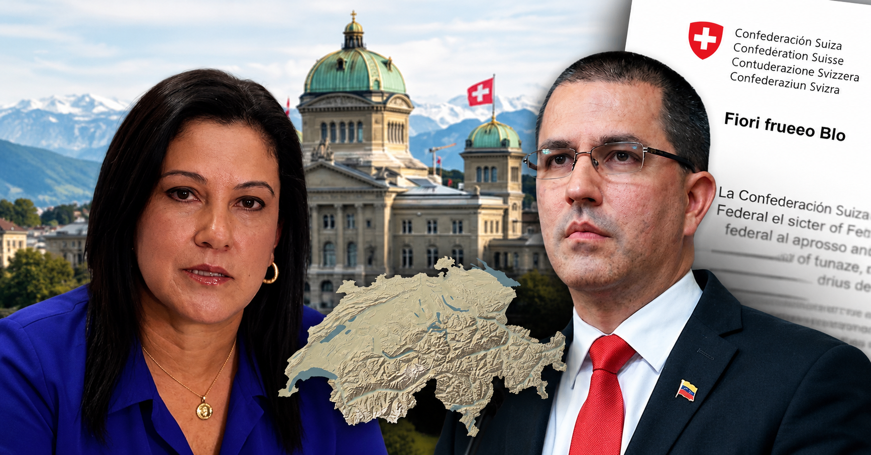 Suiza levanta bloqueo de bienes a Marlenys Contreras y Jorge Arreaza