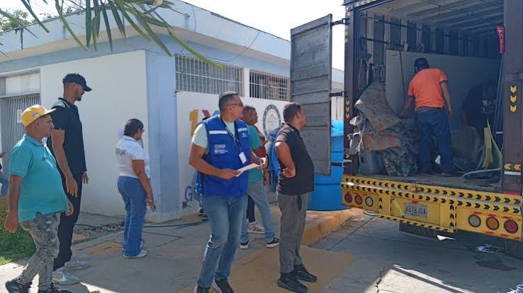 OPS dona insumos para atender crisis hídrica en Sucre.