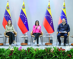 Presidenta Encargada Delcy Rodríguez interviene en el cierre de la Conferencia de Energía, Petróleo y Gas 2026