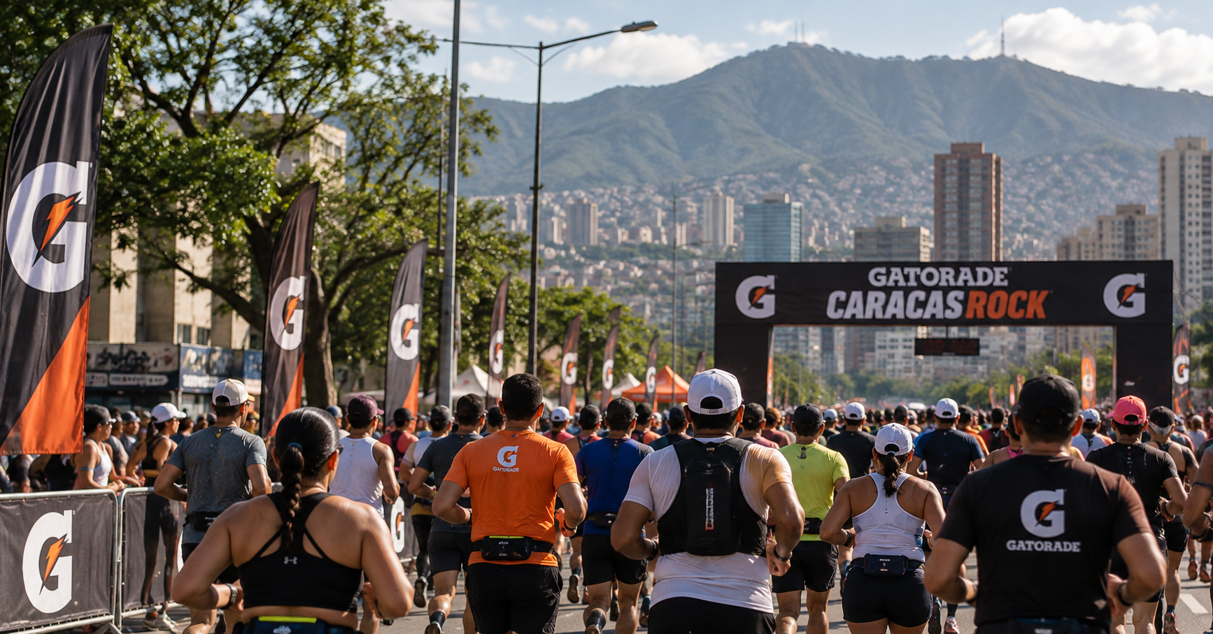 MÁS DE 12 MIL CORREDORES PARTICIPAN EN LA XXV EDICIÓN DE LA GATORADE CARACAS ROCK