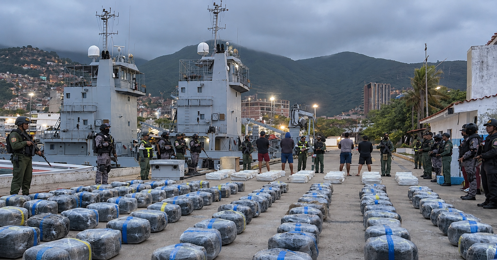 Venezuela y Francia incautan 2,9 toneladas de droga en el Caribe
